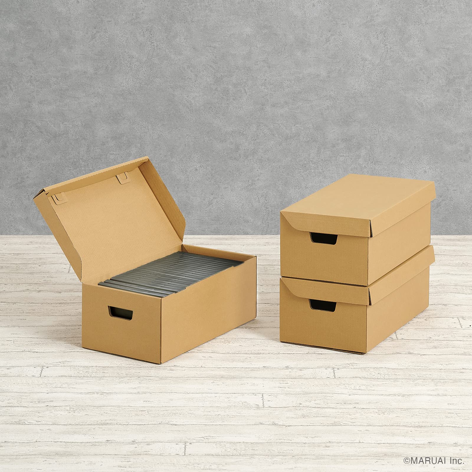 タフ　DVD BOX Maruai CA-DVD Storage Box, Tough Box for DVDs, Holds
