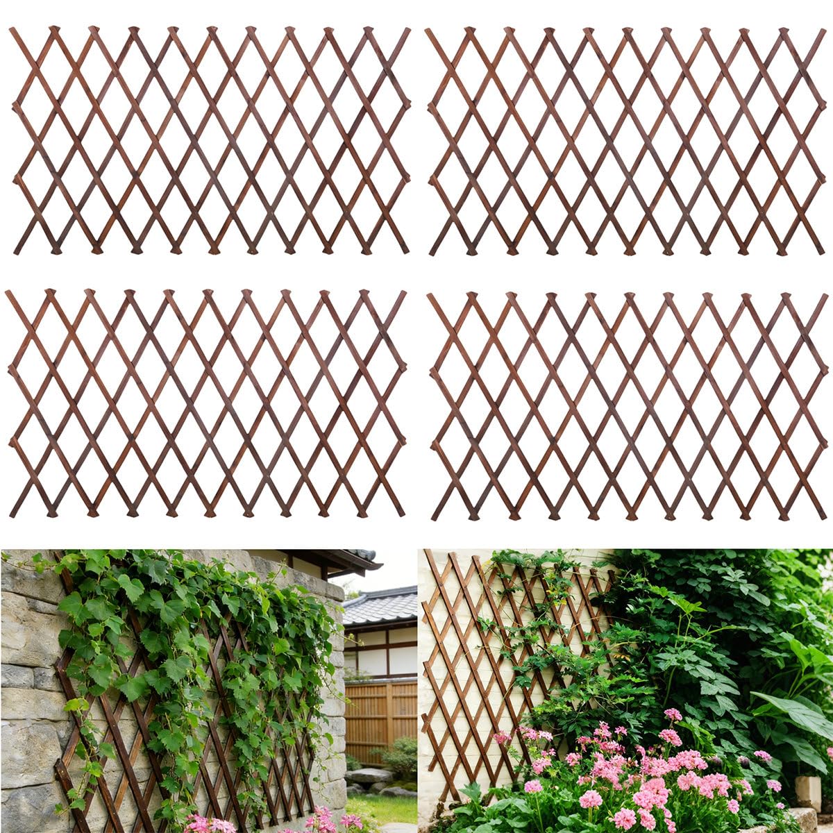 Bounmer Expandable Garden Trellis
