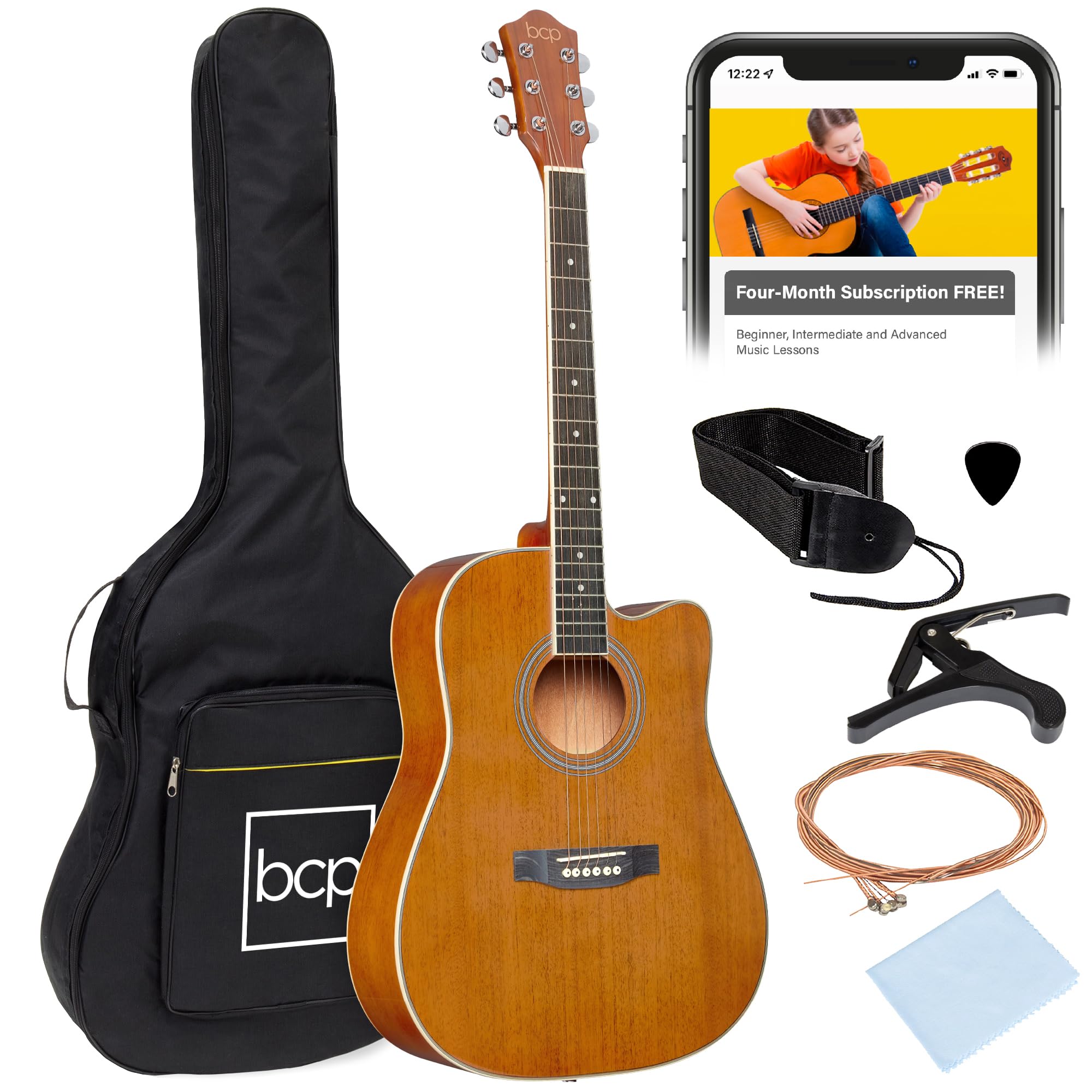 Amazon.com: Best Choice Products 41in Beginner Acoustic Guitar