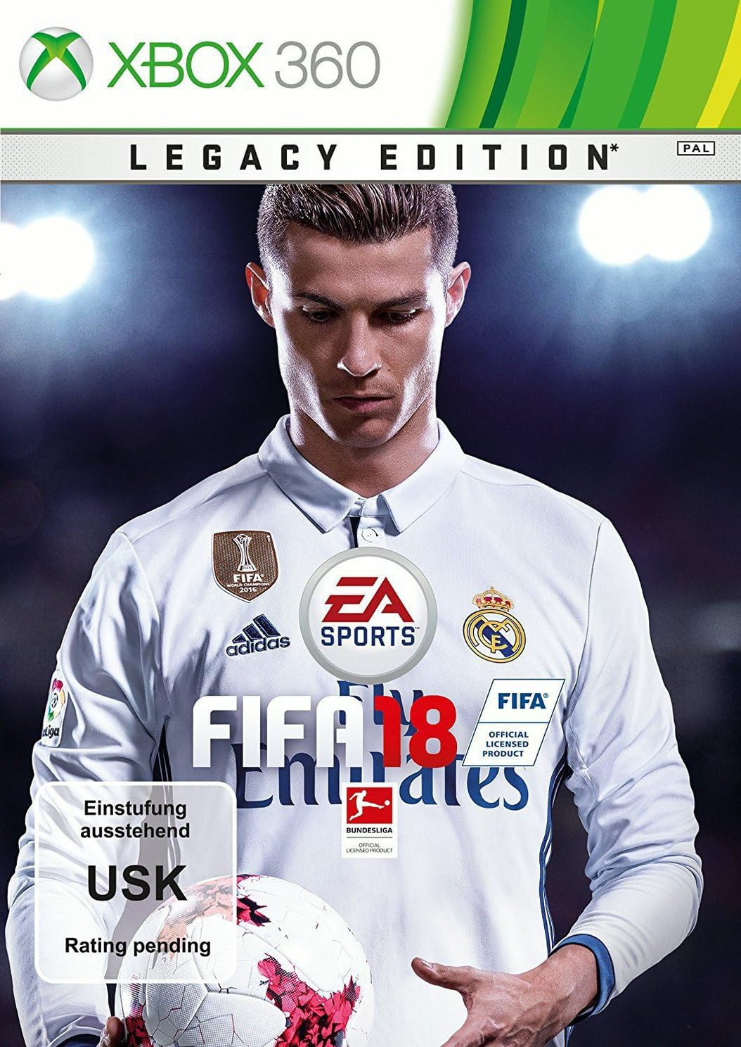 FIFA 18, 1 Xbox360-DVD (Legacy Edition)
