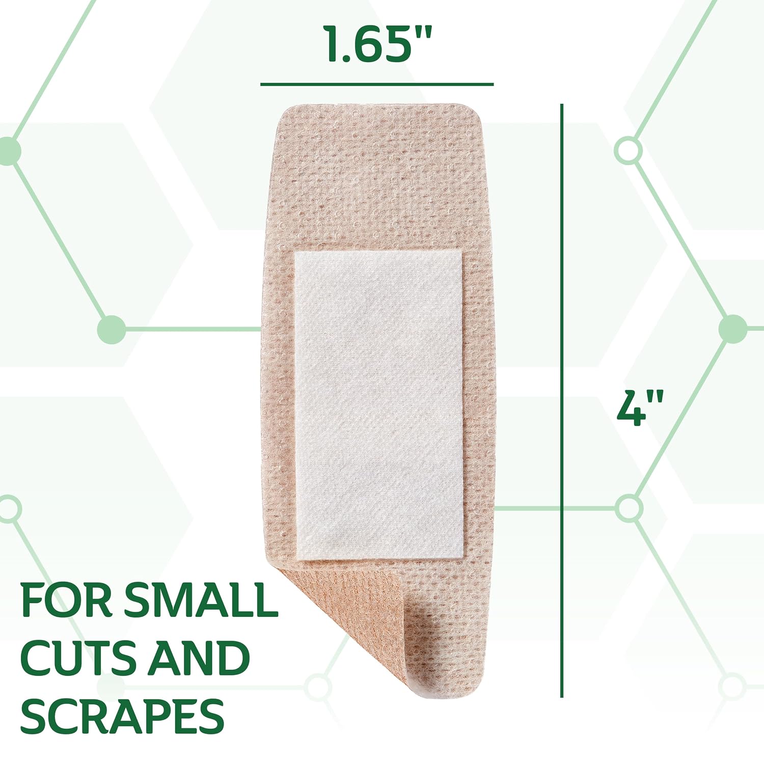 Curad Truly Ouchless XL Adhesive Bandages, 8 Count (Pack of 3)