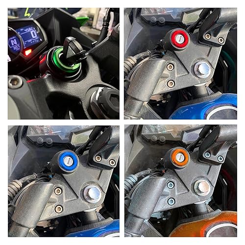 Miniatura 6 de Para MT-07 MT07 2023 Piezas de motocicleta Interruptor de encendido Cubierta Anillo Mt07 2014 2015 2016 2017 2018 2019 2020 2021 2022