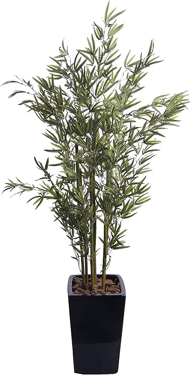 Amazon フェイクグリーン 和モダンバンブーツリー 朱竹 170cm 鉢植 和モダン 黒鉢 Sc Ct触媒加工済 T5100 15pot 人工 観葉植物 オンライン通販