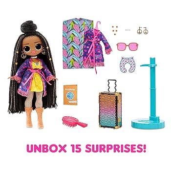 LOLサプライズ OMG ワールドトラベル サンセット ファッションドール Amazon.com: L.O.L. Surprise! World Travel Sunset Fashion