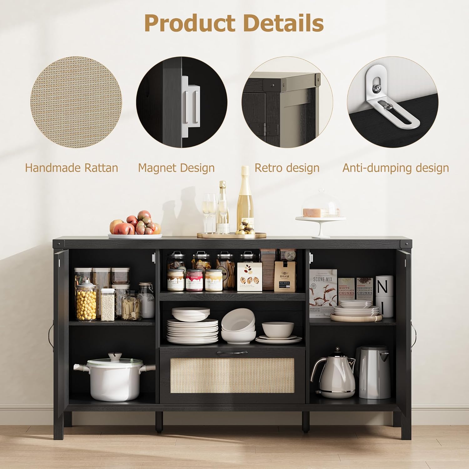 Product details showing anti-dumping design