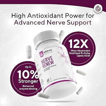 Amazon.com: NERVE RENEW Advanced Nerve Support - 300mg Stabilized