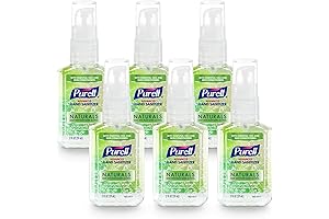 Purell Advanced Hand Sanitizer Naturals: Plant-Based Alcohol, Refreshing Citrus Scent, Compact Travel-Sized...