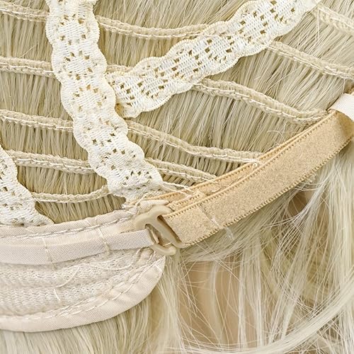 Miniatura 5 de Peluca corta rubia para hombres y hombres, esponjosa, unisex, rizada, anime, cosplay, peluca para niños, Halloween, fiesta, disfraces, pelucas de