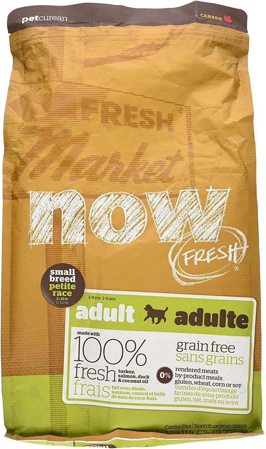 Now Fresh Small Breed Adult Dog Food (6 lb)