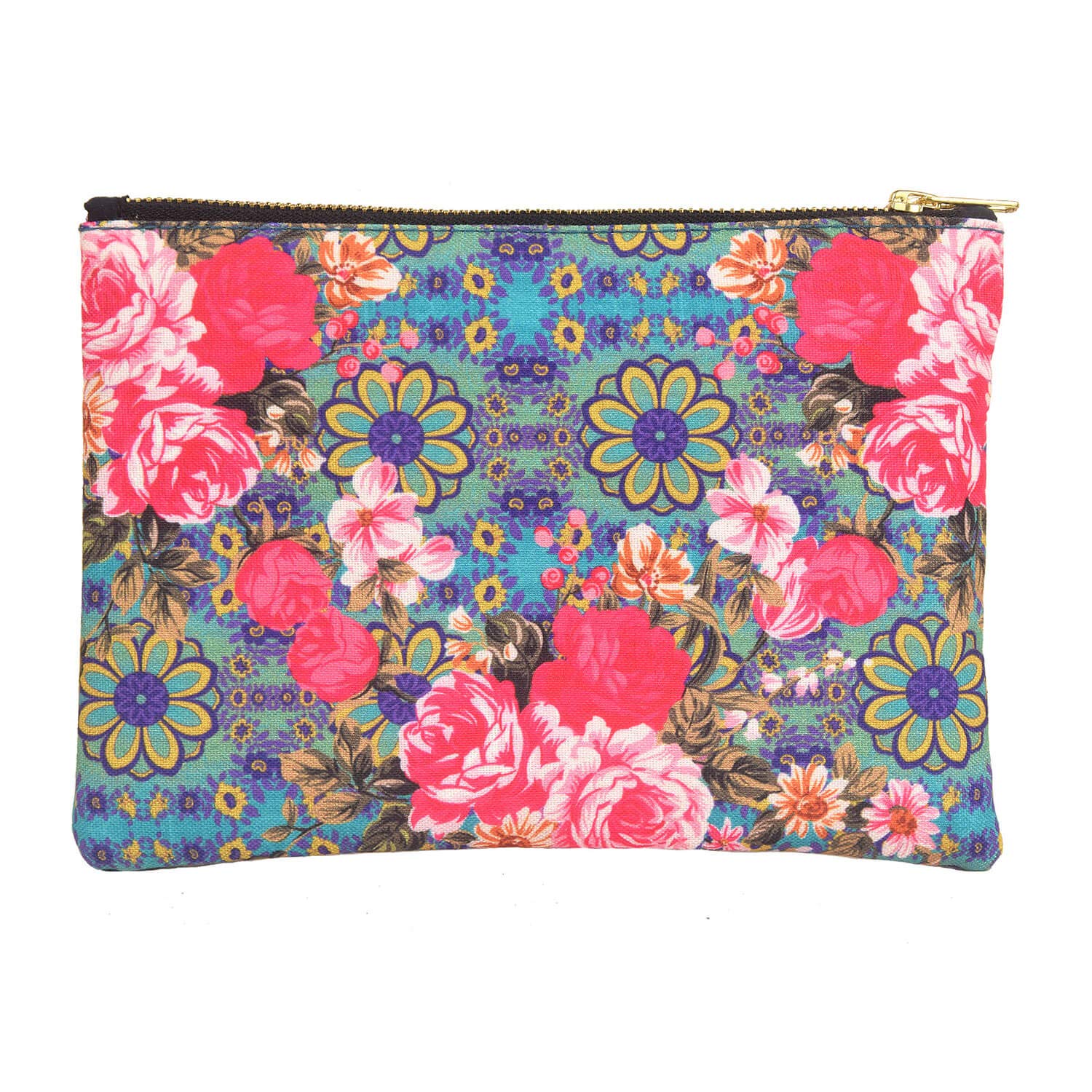Fatfatiya Women & Girl's Flower Utility Pouch
