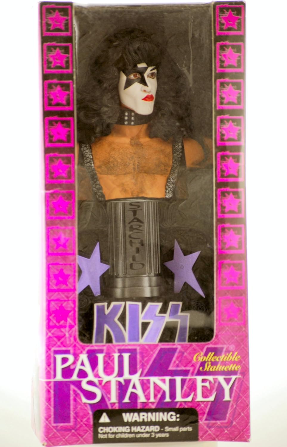 KISS - 2002 - McFarlane - KISS Paul Stanley : The Starchild - Collectible Statuette Bust - Rhythm Guitar & Vocals - RARE - Out of Production - New - Limited Edition - Collectible