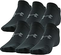 Vista 1 de Under Armour Men's Essential Lite No Show Socks, 6-Pairs