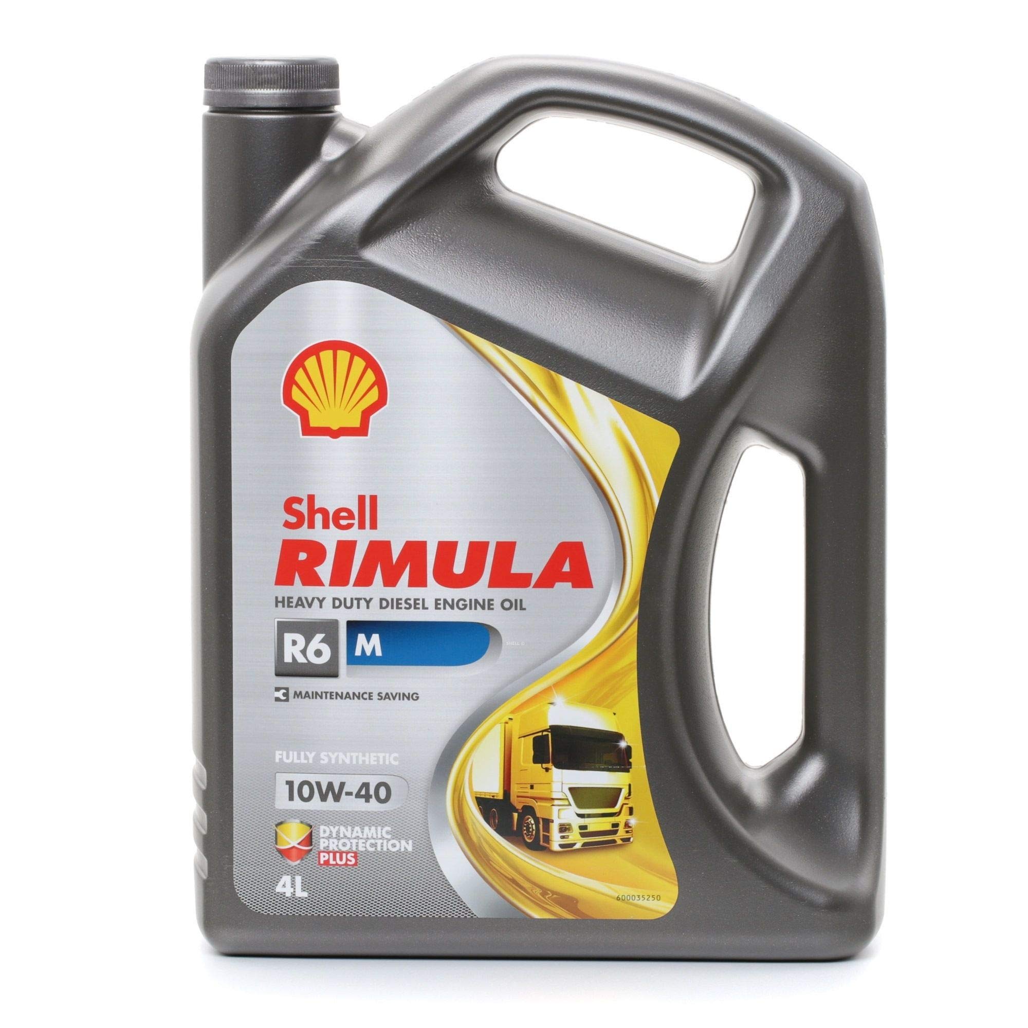 SHELL Aceite de motor 10W-40 Rimula Aceite para motor ACEA E4 ACEA E7 API CI-4 R6 M 5L