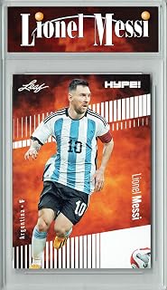 Certified Mint+ Lionel Messi 2023 Leaf HYPE #130 Only 5000 Made Rare Trading Card Argentina