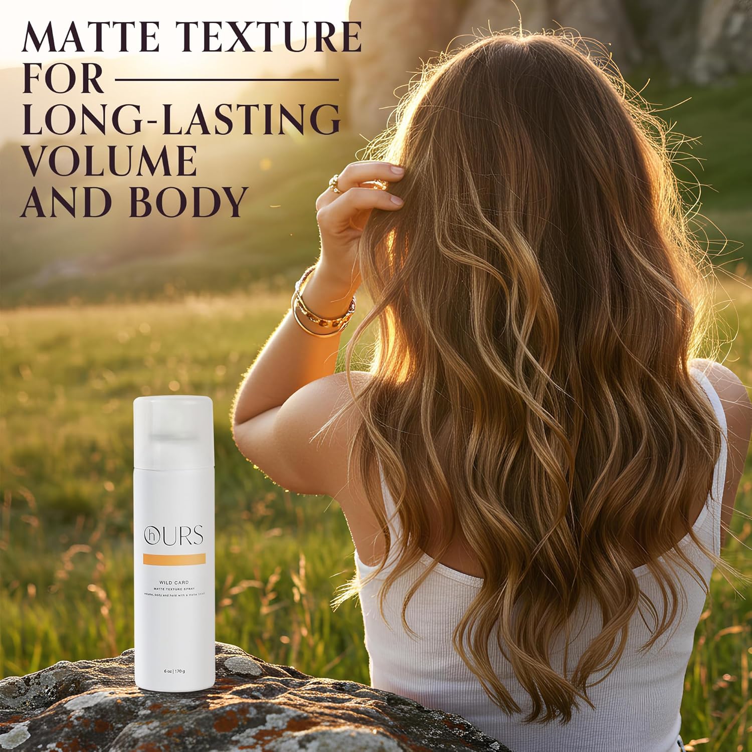 Wild Card Matte Texture Spray | Professional Volume For Fine Hair & Oily Scalp | Sulfate, Paraben & Cruelty Free Thickening Long-lasting Hold Styling Product w/Zeolite Formula | 6 oz - Image 2