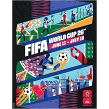 HONAV FIFA World Cup Tournament Kansas City Magnet &ndash; Officially Licensed FIFA World Cup Magnet &ndash; Vibrant Host City Design &ndash; Durable Strong Hold &ndash; Perfect for Fridges, Lockers &amp; Collectors