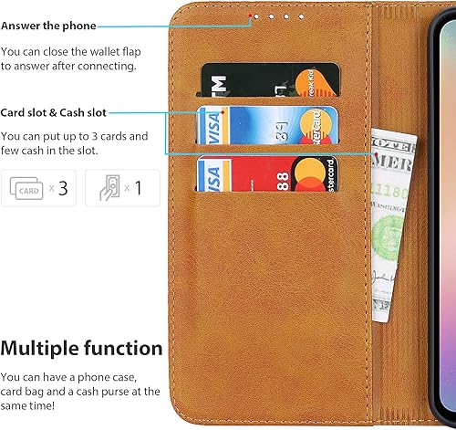 Miniatura 105 de Havaya Funda tipo cartera para Samsung Galaxy A54 0.18 oz para Samsung Galaxy A54 5G, funda con tarjetero y ranuras para tarjetas de crédito