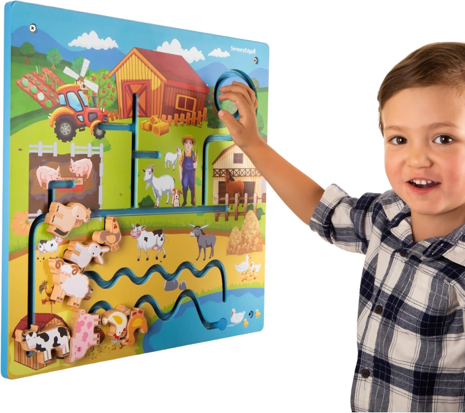 Farmthemed Wall Activity Center for Toddlers Philippines Ubuy
