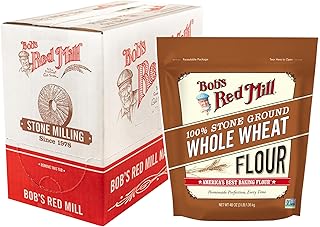 Bob's Red Mill Whole Wheat Flour, 3 Pound (Pack of 4) - Whole Grain, Non...