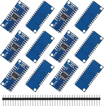 12pcs CD74HC4067 CMOS 16 Channel 16 CH Digital Analog Multiplexer Breakout Module for Arduino