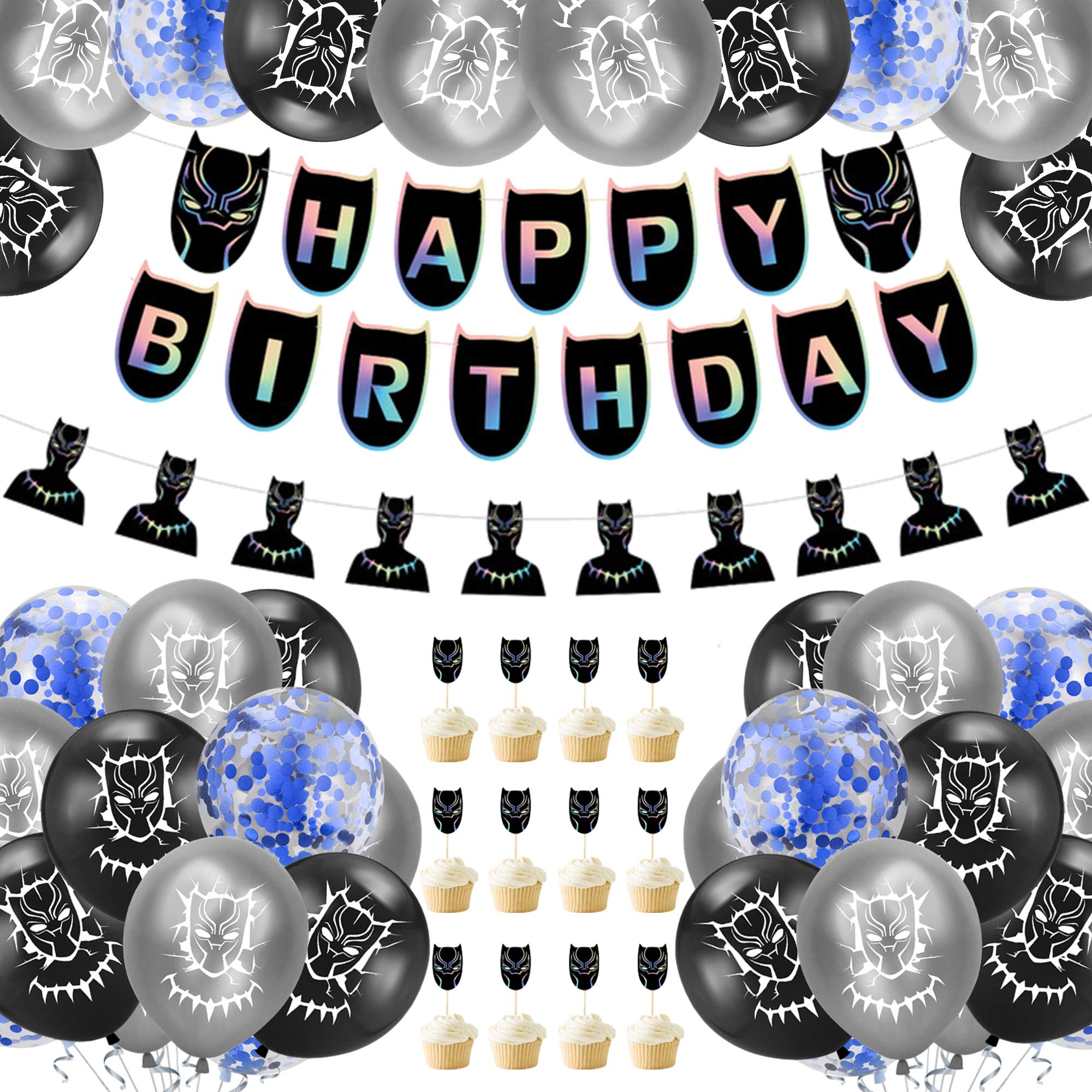 Buy Black Panther Birthday Party Supplies,Black Panther Party