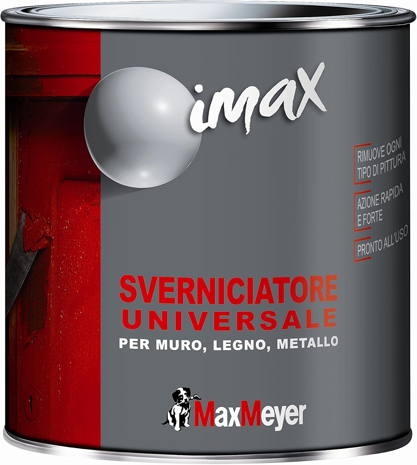 SVERNICIATORE RAPIDO PER METALLO CEMENTO MURO LEGNO FERRO RIMUOVI VERNICE BIOGEL - Majonshop