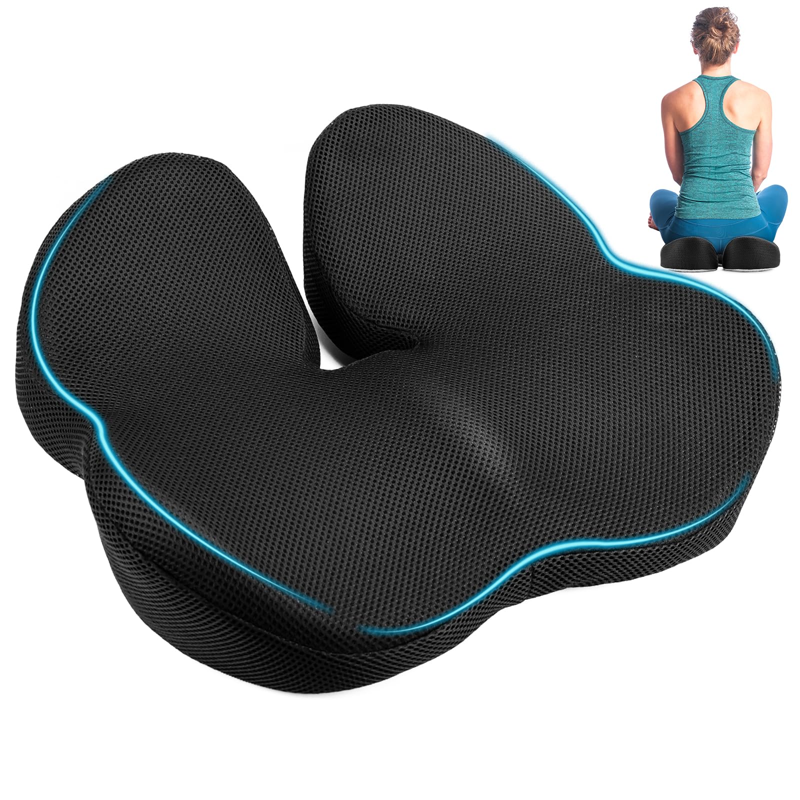 Coussin Pour Chaise De Patio à Haut Dossier Noir Et Blanc De Bozanto 08 459 927 332000184