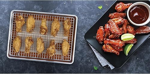 Miniatura 3 de Mrs. Anderson's Baking Alfombrilla de silicona antiadherente para hornear de un cuarto, 8.5 pulgadas x 12 pulgadas