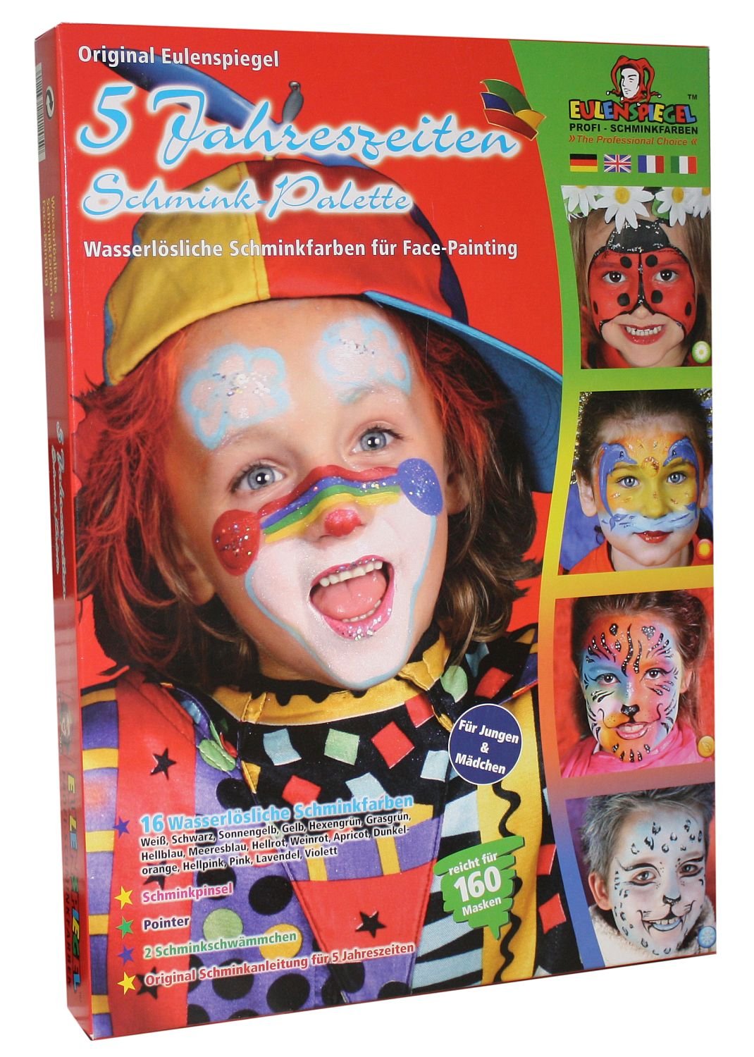 Eulenspiegel Masks Palette, 5 Seasons