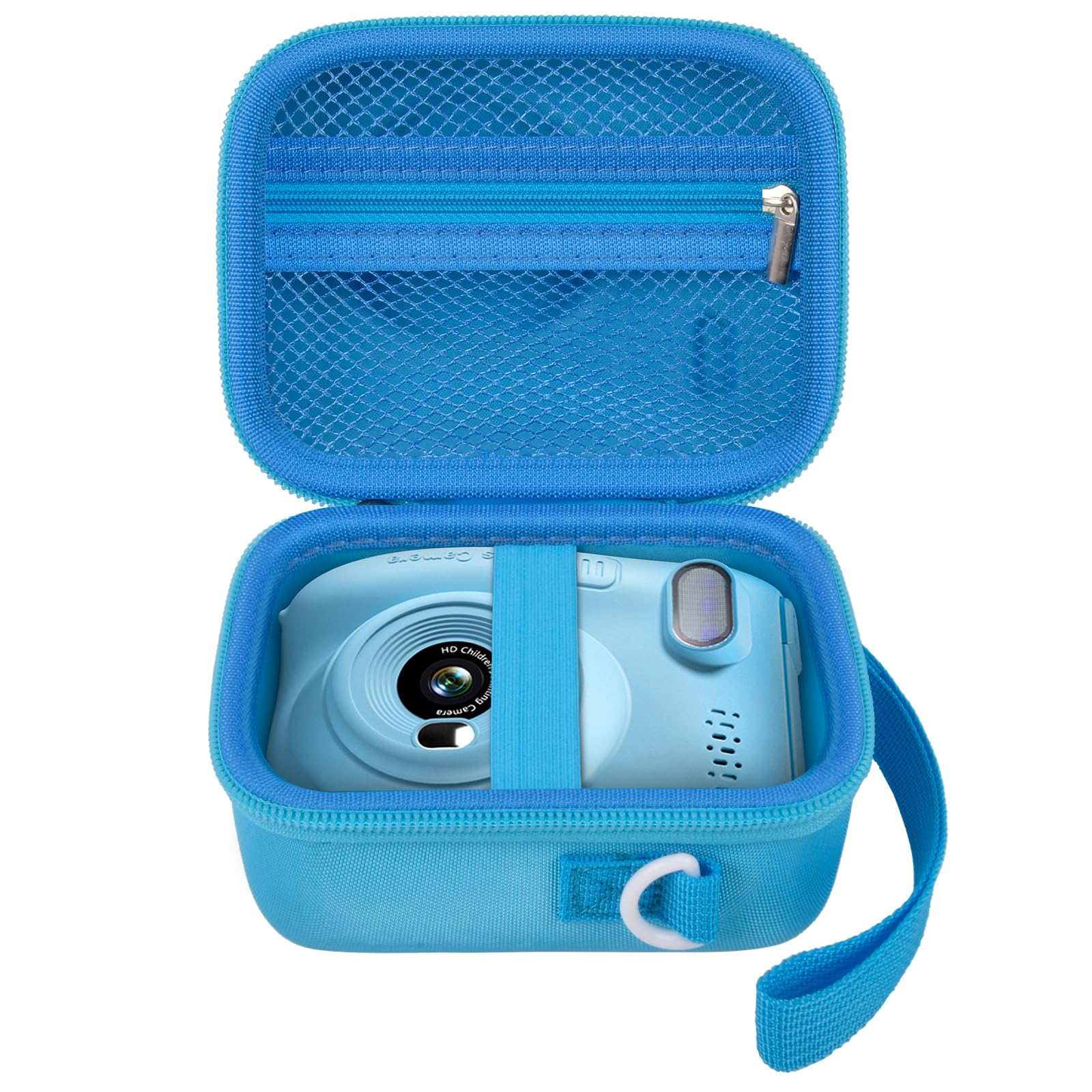 casmilee Instant Camera Children's Bag for Greenkinder/for Gofunly/for Hangrui/for LETSHAHA Mini Digital Camera, Instant Cameras Protective Case Carry Bag Holder for Printing Paper (Case Only), blue,-picture-11