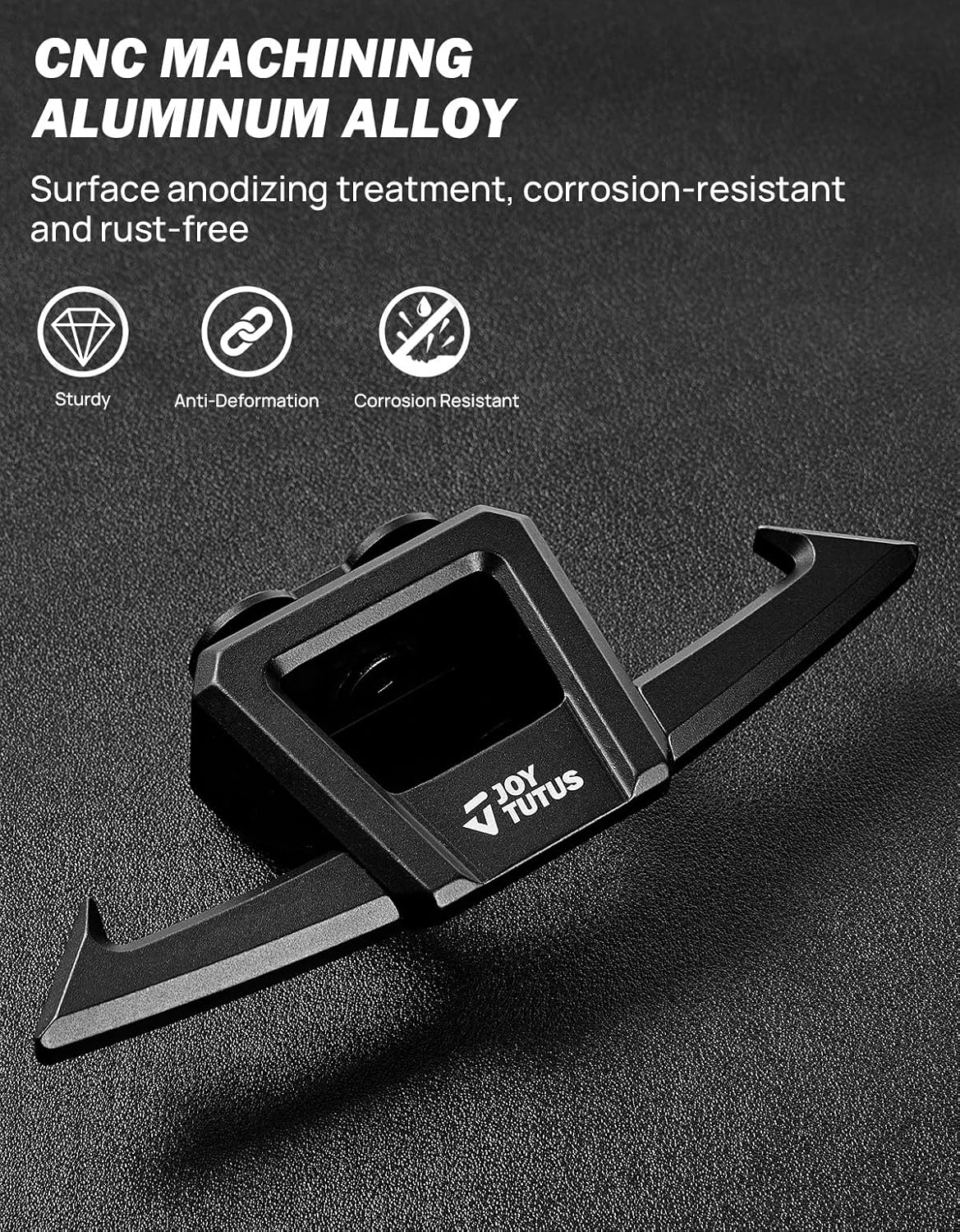 JOYTUTUS L Track Hooks Cleats Compatible with Cybertruck 2026 2025 2024 2023 Multifunctional L Track Cleats Bottle Opener Truck Bed Hooks, Cybertruck L Track Accessories