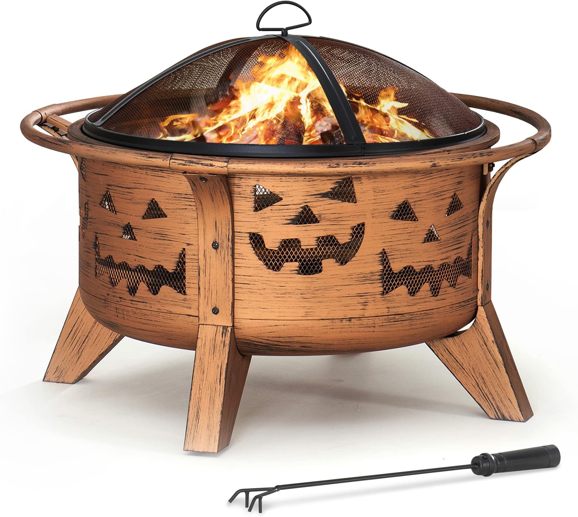 Halloween Pumpkins Fire Pits, Reusable Fire Pits Pumpkins