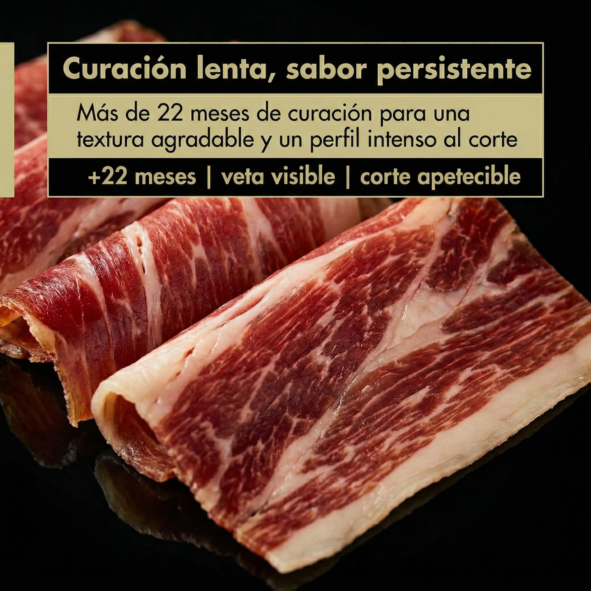 Paleta Iberica de Cebo Pieza Entera 50% Raza 5,5 Kg Curacion 22 Meses | Paletilla curada en secadero natural, sin gluten, ideal jamonero, regalo gourmet navideno y celebraciones