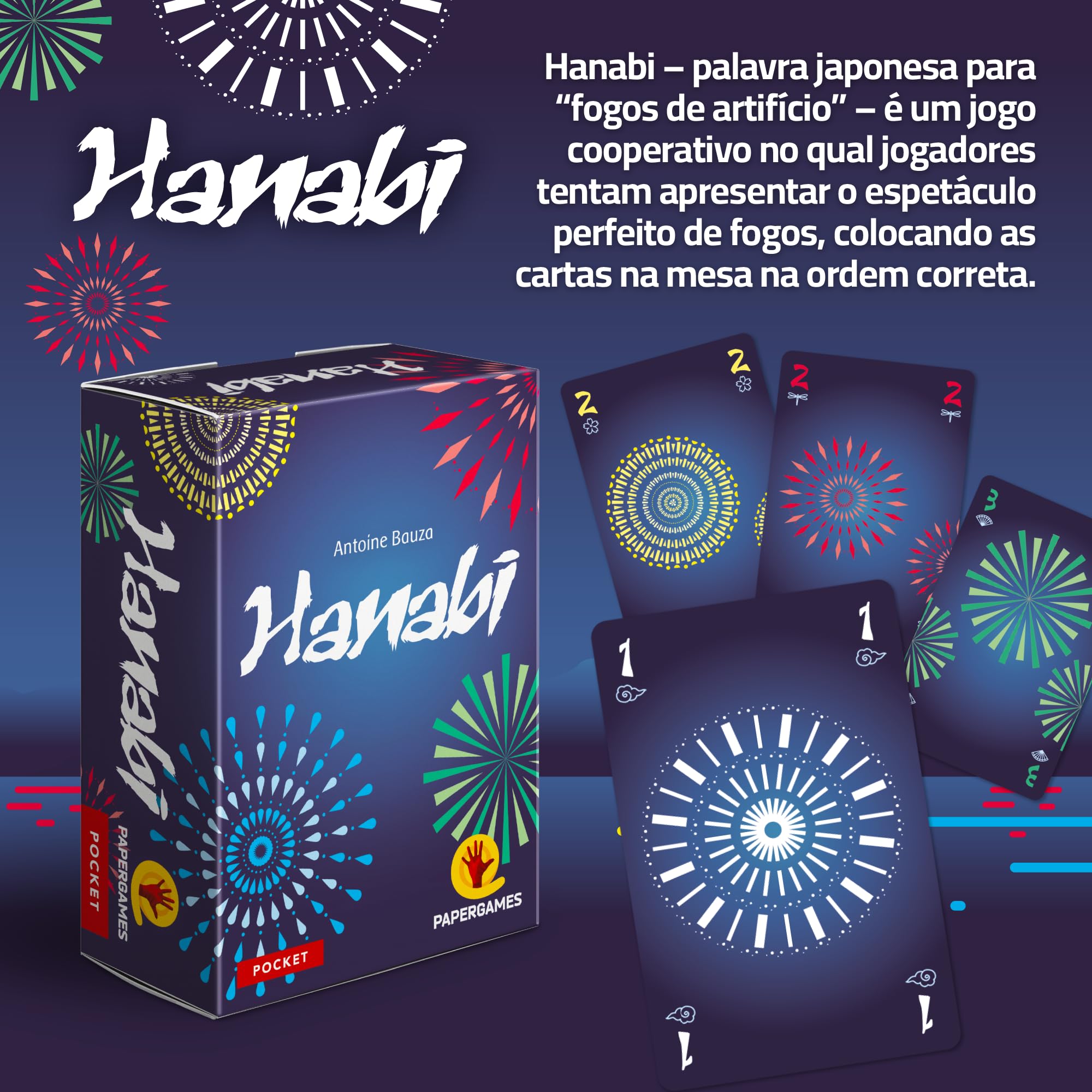 HANABI - POCKET : Amazon.com.br: Brinquedos e Jogos