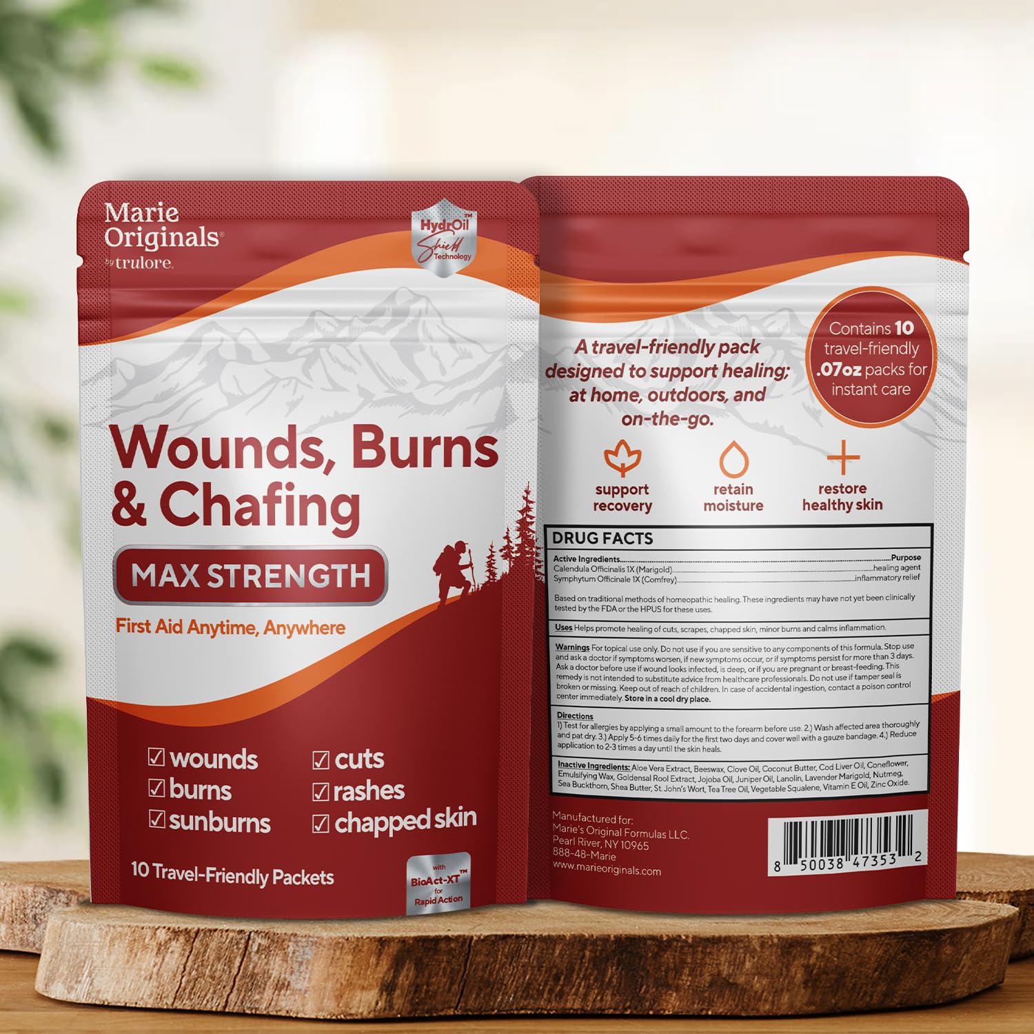 Marie Originals Wounds, Burns & Chafing Ointment Packets, 10 Packets — Amazon image 8