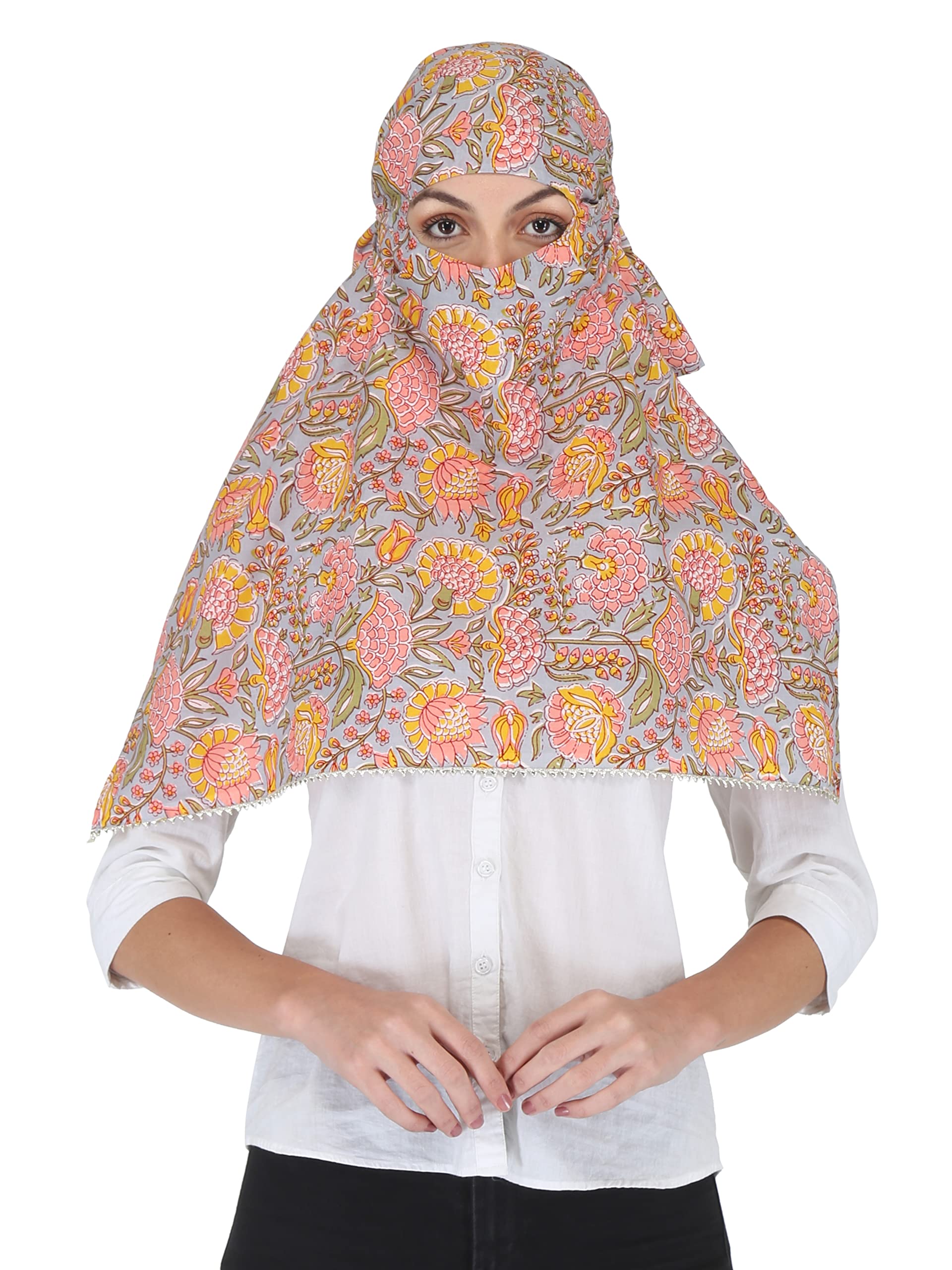 Womens Sun Protection Anti Pollution Safety Fashion Scarf cum Mask (B08FZ77VC5) Amazon Price History, Amazon Price Tracker
