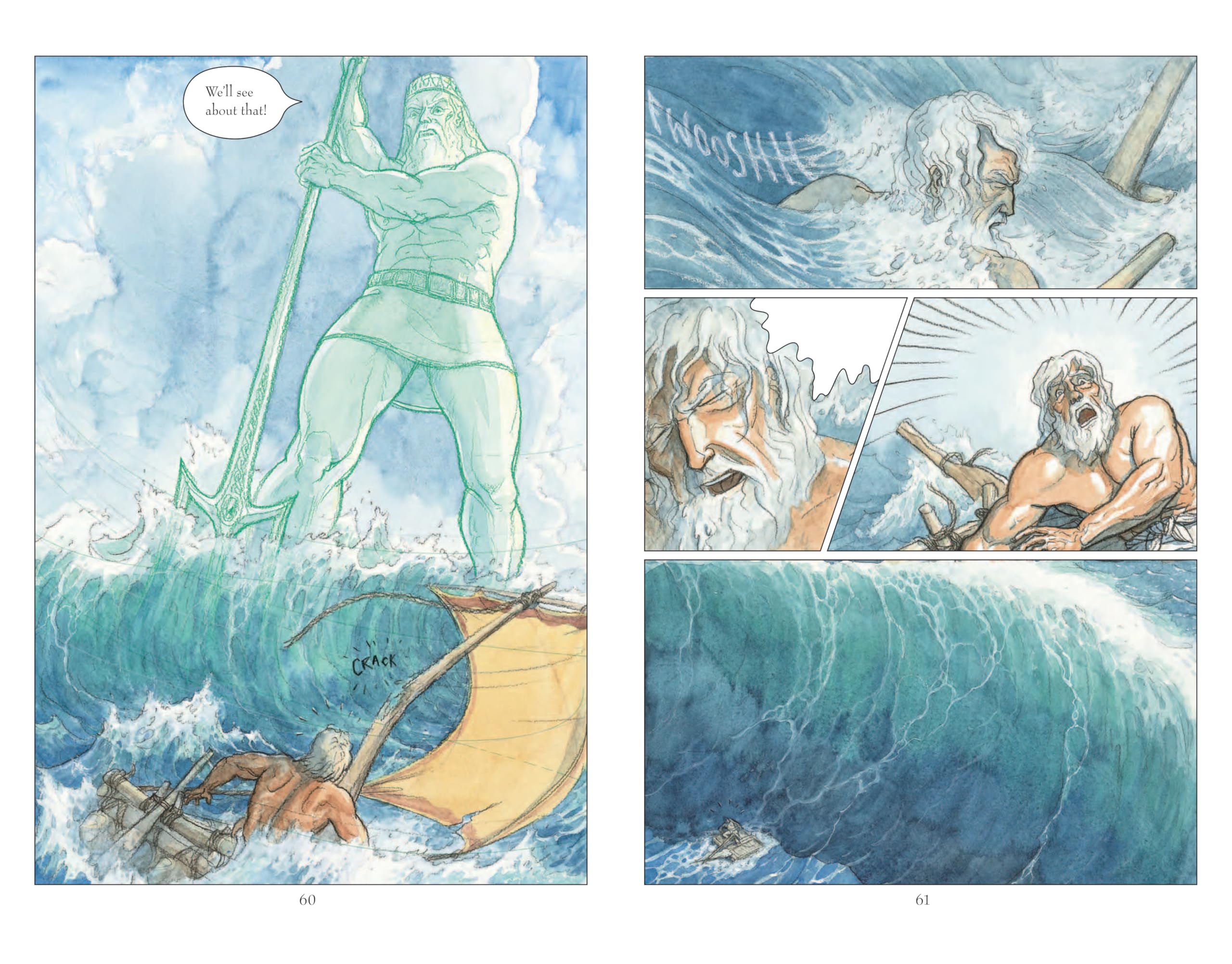 The Odyssey: Homer's exciting ancient Greek myth told in pacy full-colour graphic novel form for YA readers