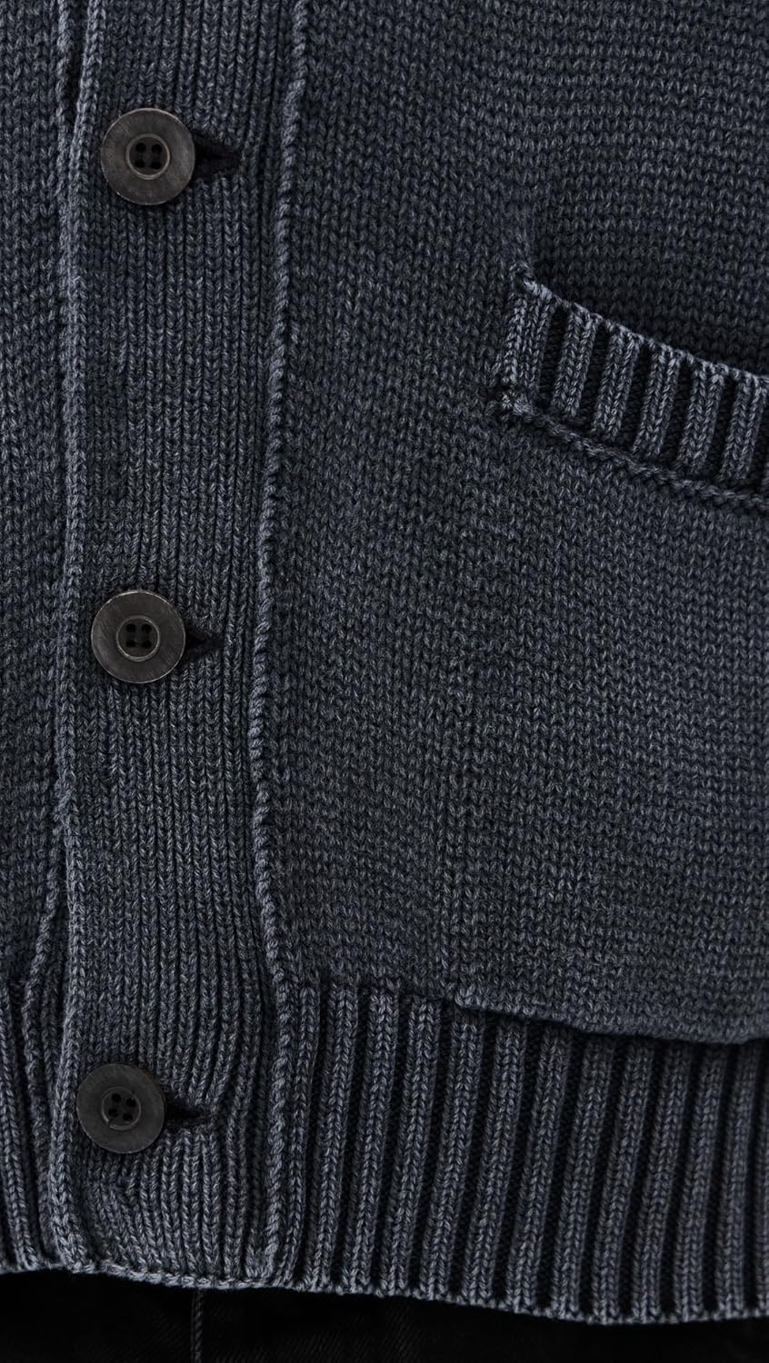 Corridor Men's Acid Wash Cardigan - Image 6