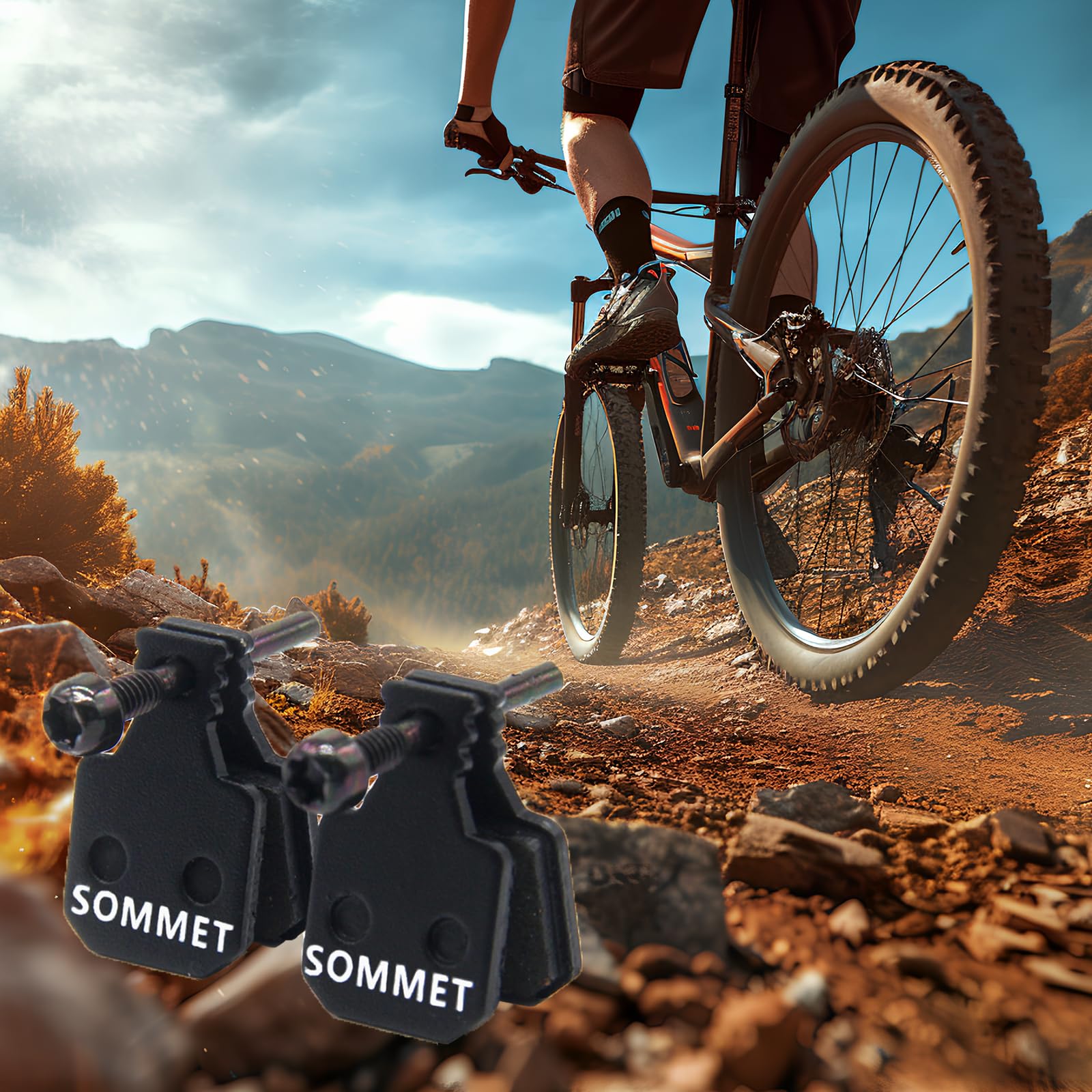 Noah And Theo Nt-bp028/SI Frittée Plaquette Frein à Disque Compatible Avec Magura MT5,mt5e,MT7,MT7 Danny Macaskill édition Et MT Piste Carbone Avant