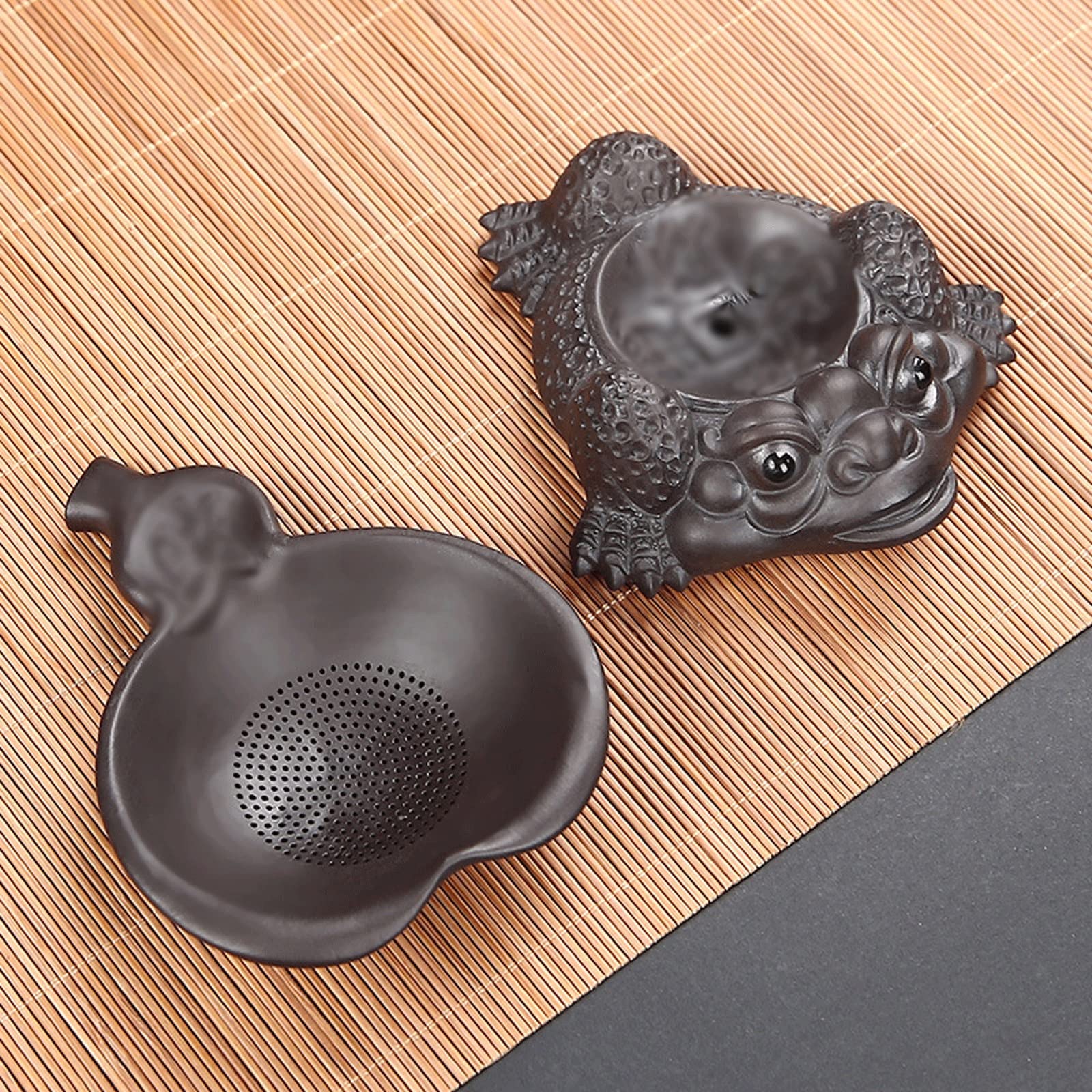 Passoire à thé - Filtre à thé pour animaux de compagnie - Filtre à thé créatif en céramique - Filtre fin