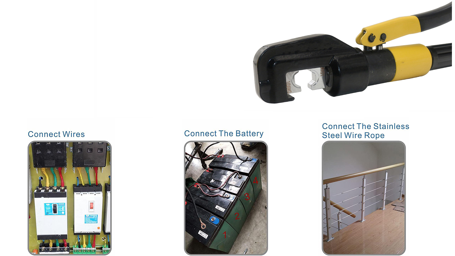 Hydraulic Cable Crimping Tool YQK-70 on Amazon Live