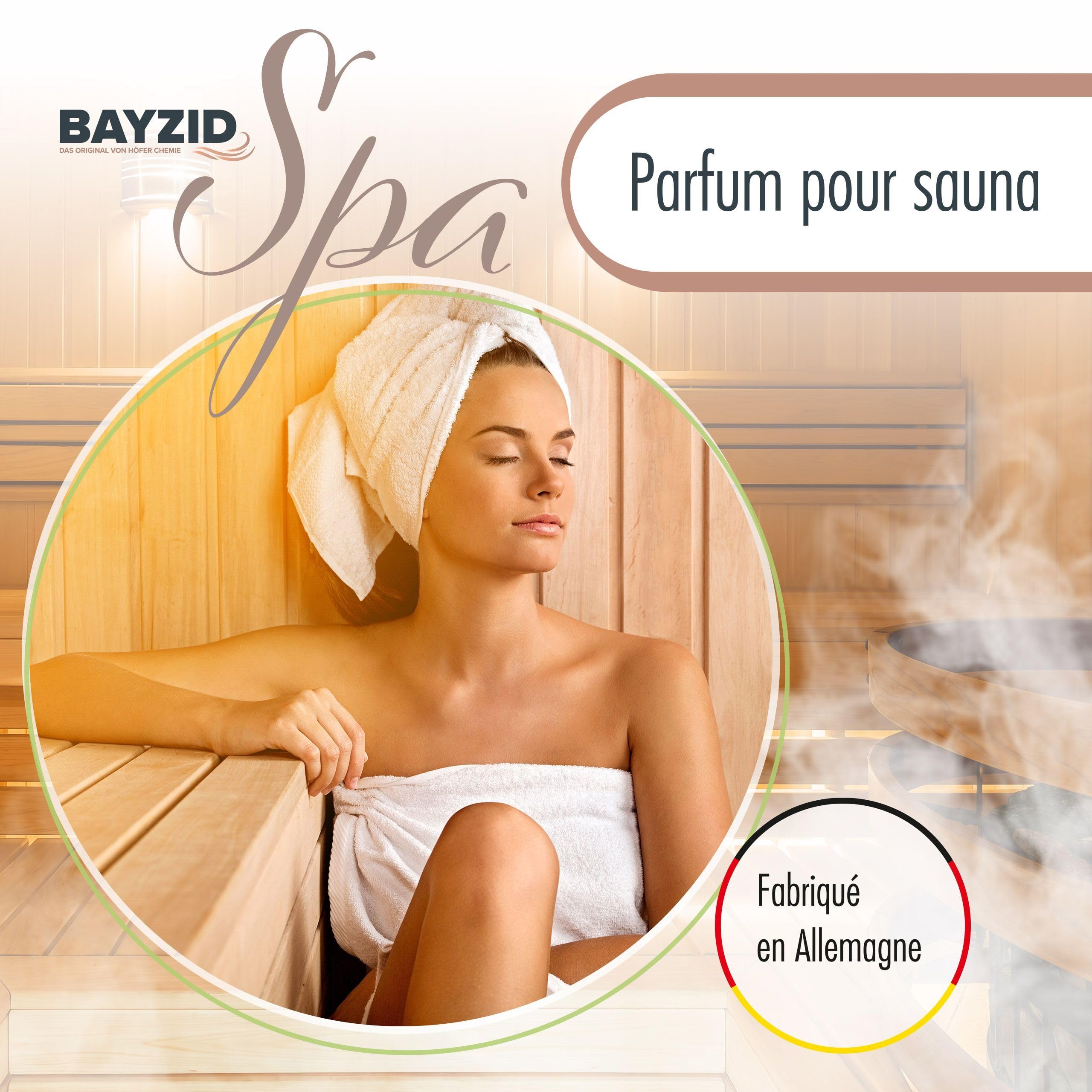 BAYZID® Spa Parfum Sauna Eucalyptus concentré d'infusion 1 L