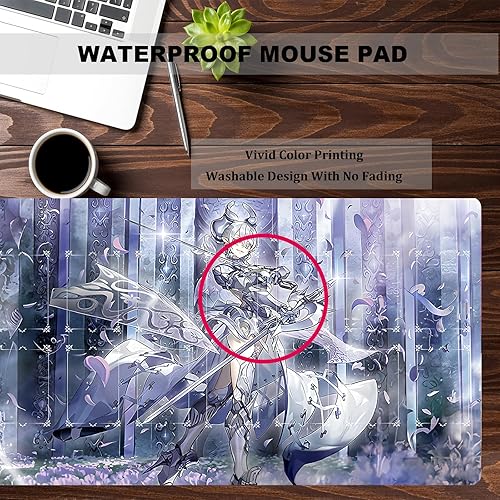 Miniatura 15 de ygo playmat Labrynth Mat Gaming Competition Pad Mat Card Binder Deck 23.6x13.7in (10)