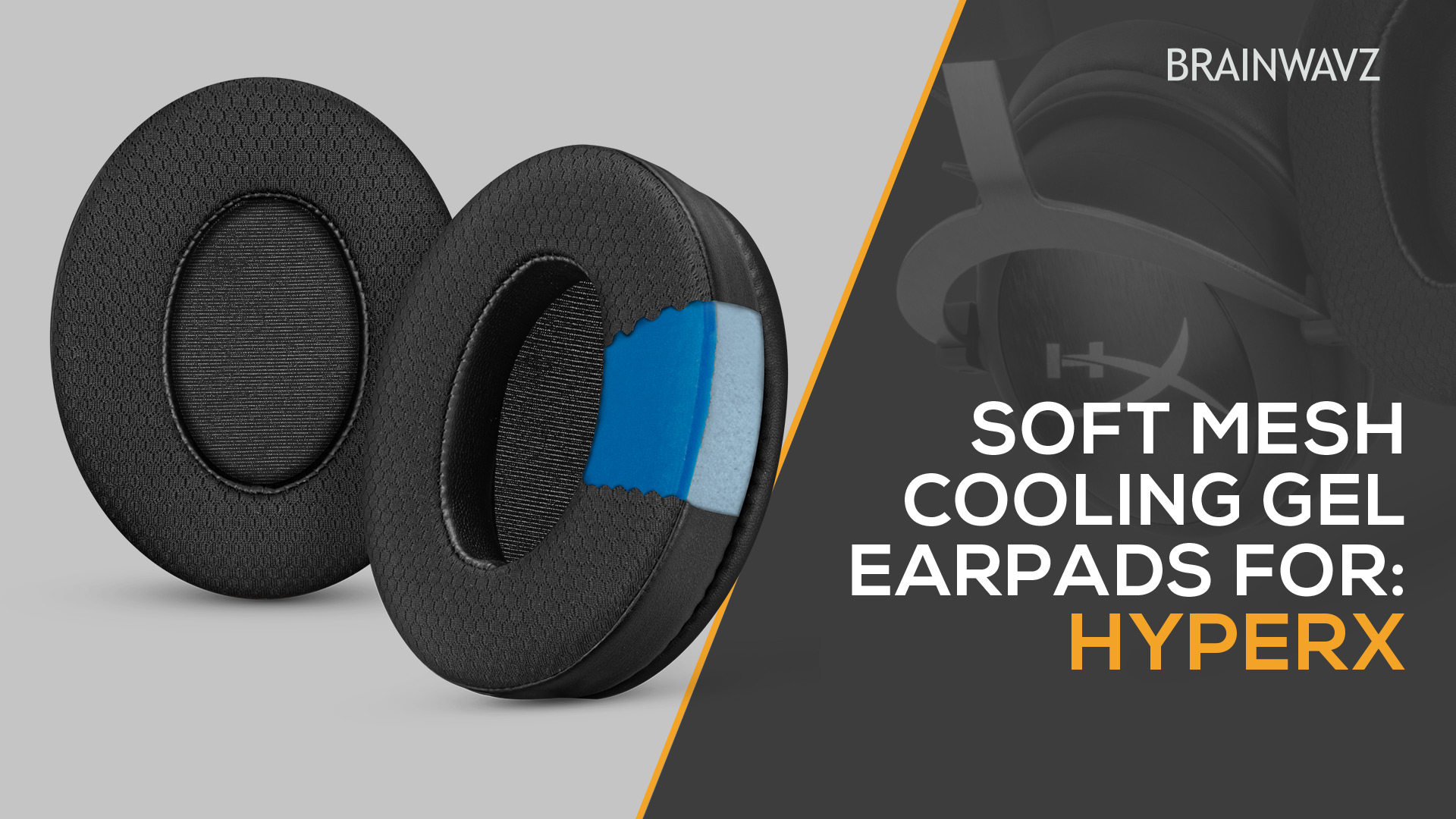 Amazon.com: Brainwavz Hybrid Earpads for HyperX Cloud 1, 2/2