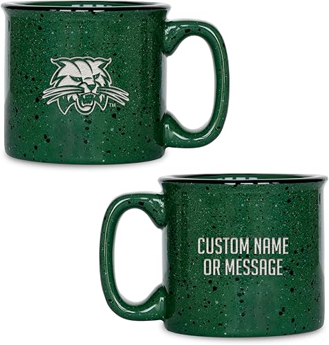 Miniatura 288 de Rico Industries NCAA Utah Utes - Taza de café personalizada de 12 onzas con logotipo grabado con láser profundo, taza de cerámica para acampar con