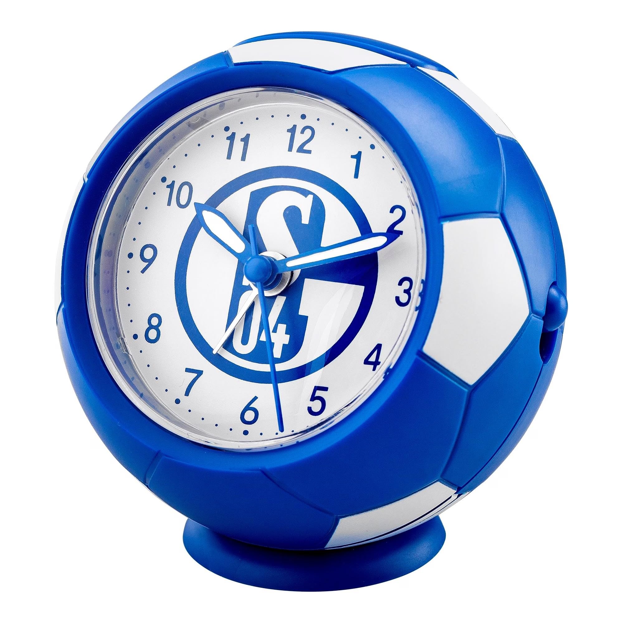 FC Schalke 04 Wecker im Fußball-Look Uhr | Wecker Ball S04