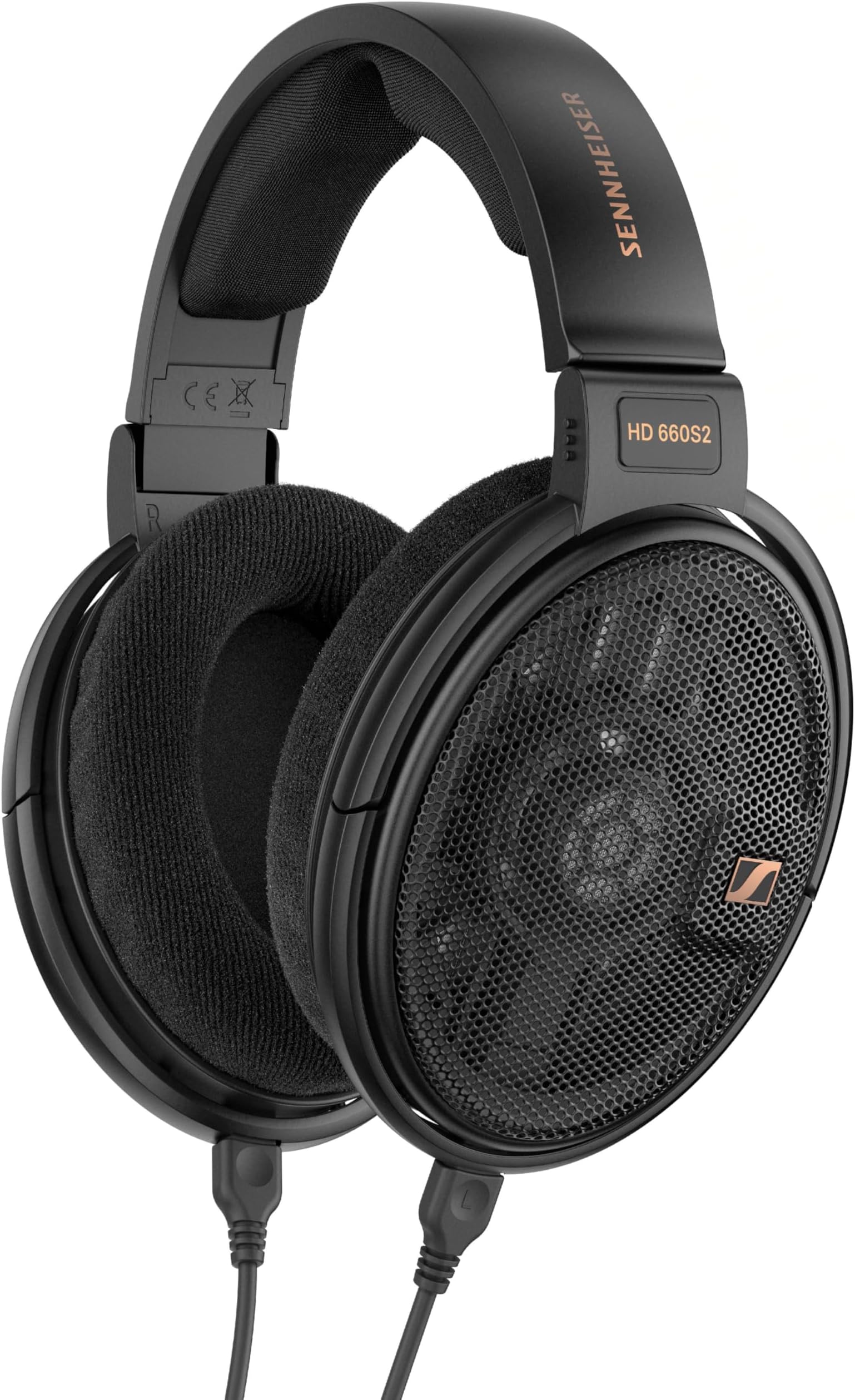 HD 660S2 - Audiophile Open-Back Over Ear Headphones with Deep Bass Extension and Refined Acoustic Performance, Over-Ear Headphones for PC, Music, Gaming, Podcasts, Premium Black