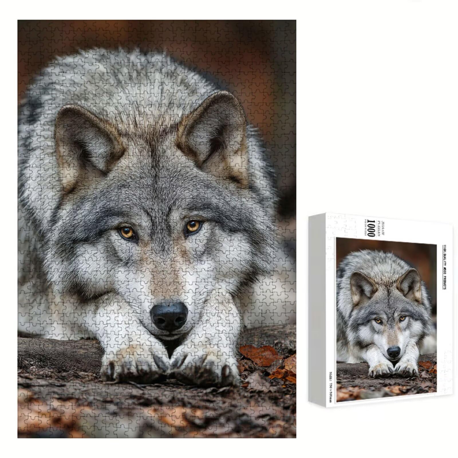 5000 Pezzi Puzzle Adulti - Animale & Animale - Fabbricazione in Legno Robusto (Forma Classica) - Decorazione Murale con Poster - Prodotto Riservato ad Adulti e 14 Anni in Su (181x105cm) P3#1171