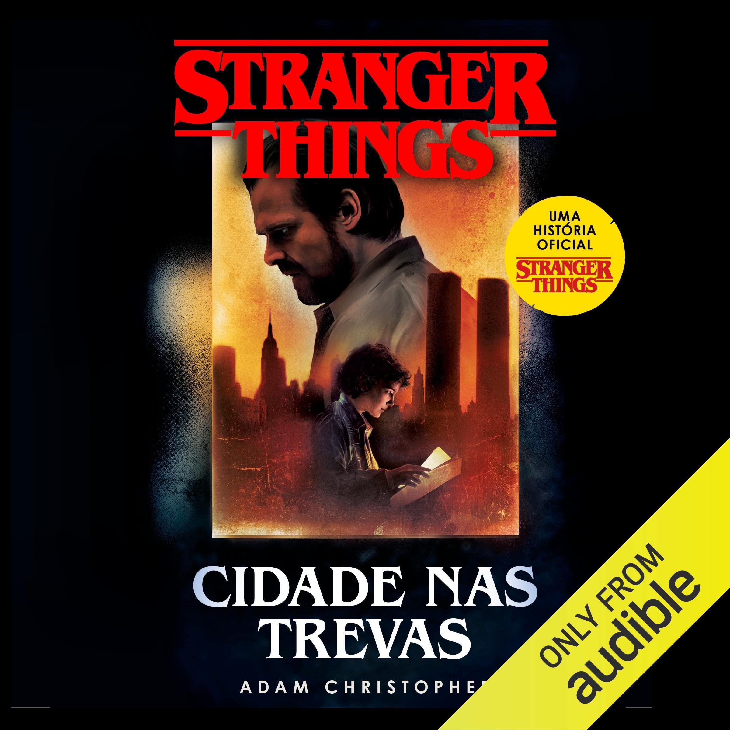 Cover art for Stranger Things: Cidade nas trevas
