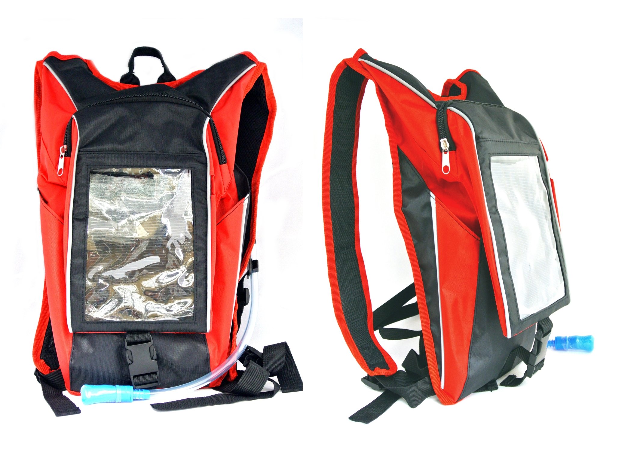 Hydration Backpack with Integrated Solar Charger by SURIA CHARGER